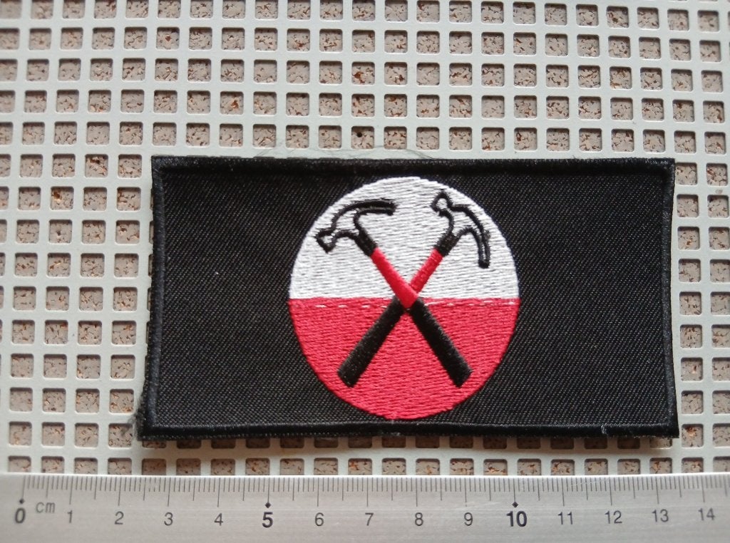 Pink Floyd leuke the wall patch hammers 11, Verzenden, Nieuw, Kleding