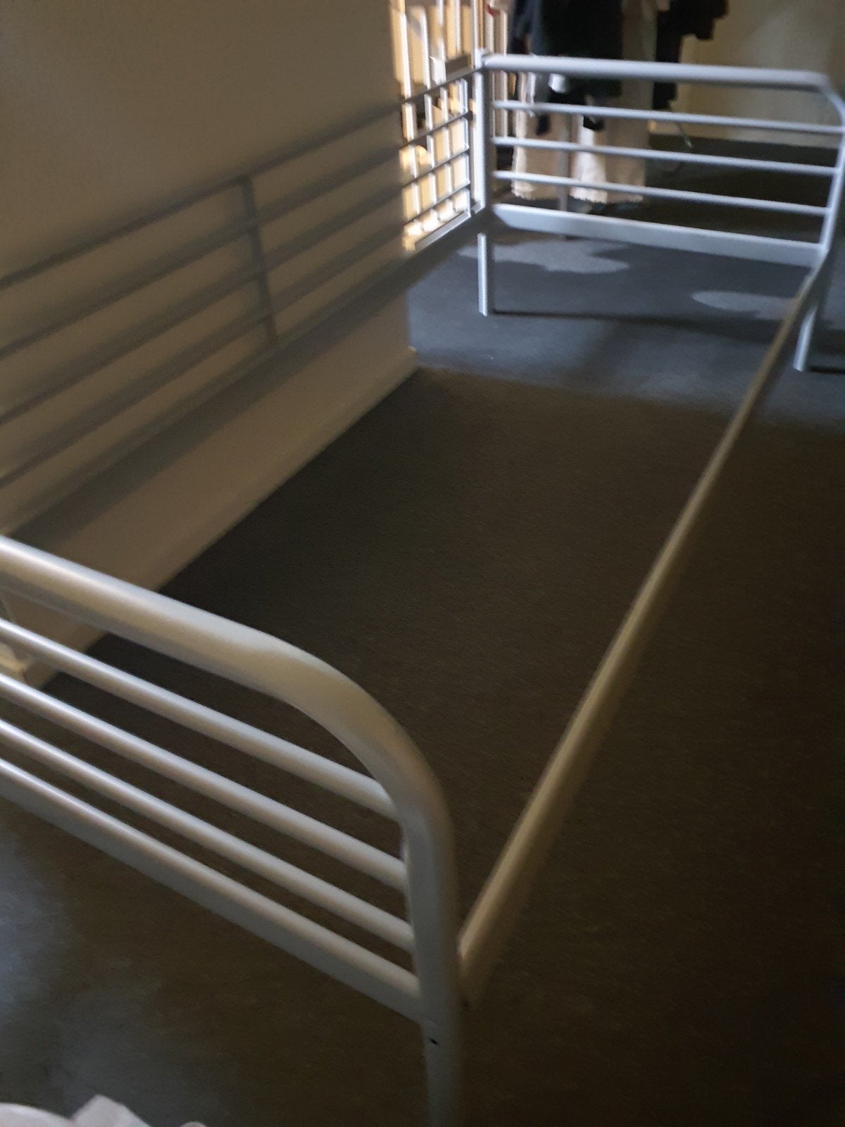 Bed, Ophalen, 90 cm, Eenpersoons, Metaal