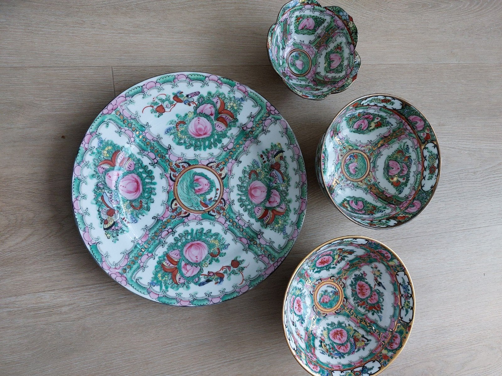 Set van vintage Chinees porselein, Antiek en Kunst, Ophalen