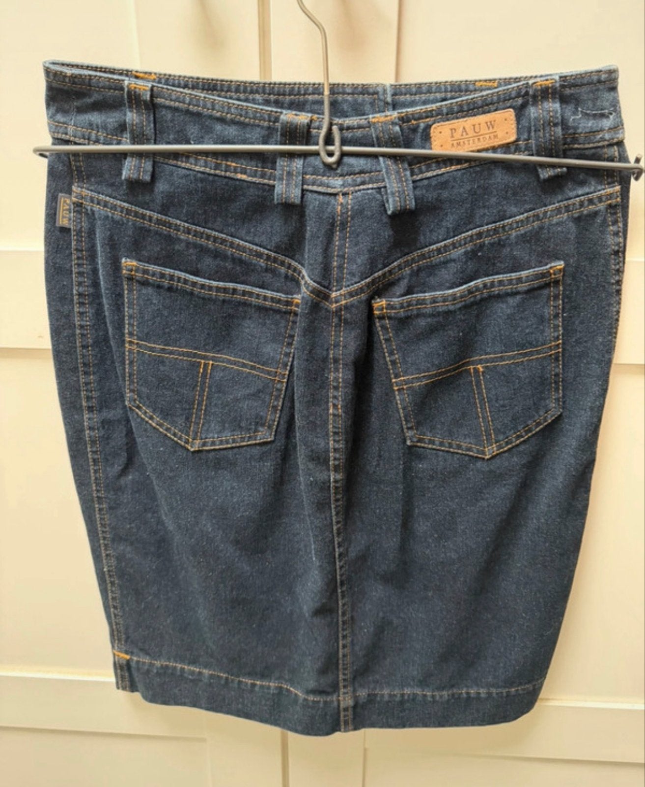 PAUW Amsterdam spijkerrok - Maat 36 (S), Blauw, Nieuw, Ophalen of Verzenden, Maat 36 (S)