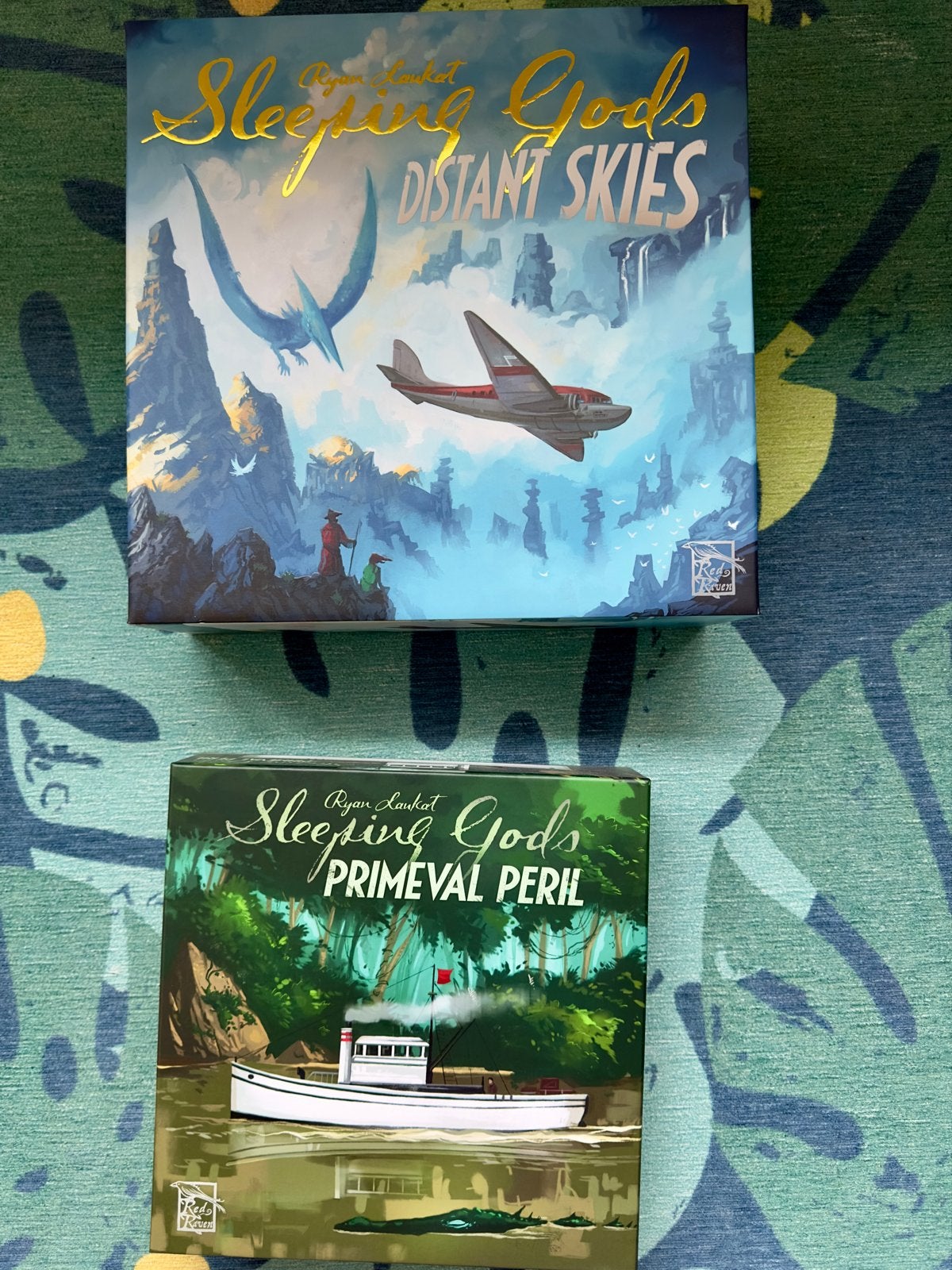 Sleeping Gods: Distant Skies & Primeval Peril, Een of twee spelers, Ophalen of Verzenden, Zo goed als nieuw