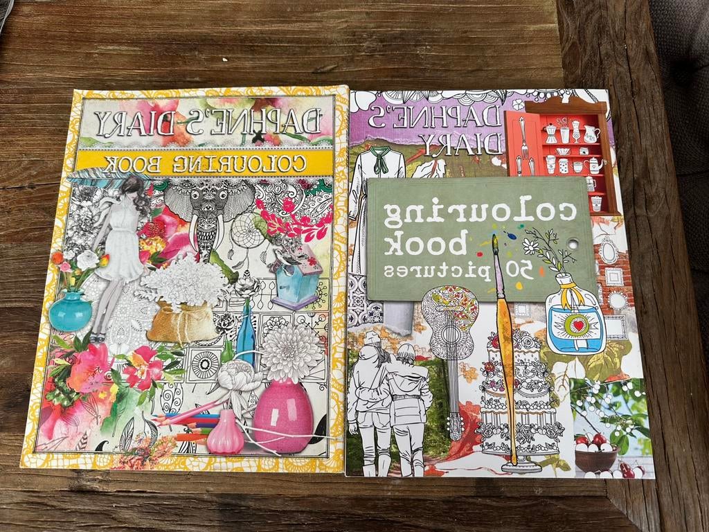 Daphne diary colourinh book, Ophalen of Verzenden, Gelezen, Damesbladen