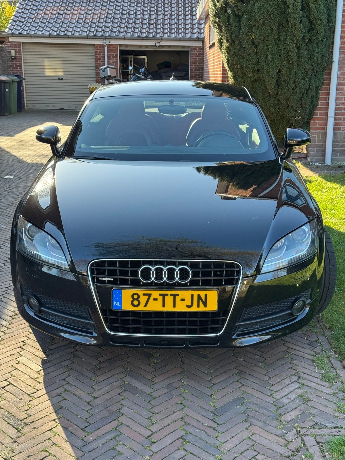 Audi TT 3.2 V6 Coupe Quattro 184KW AUT 2007 Zwart, Auto's, Audi, Automaat, TT, 3189 cc, 4 stoelen