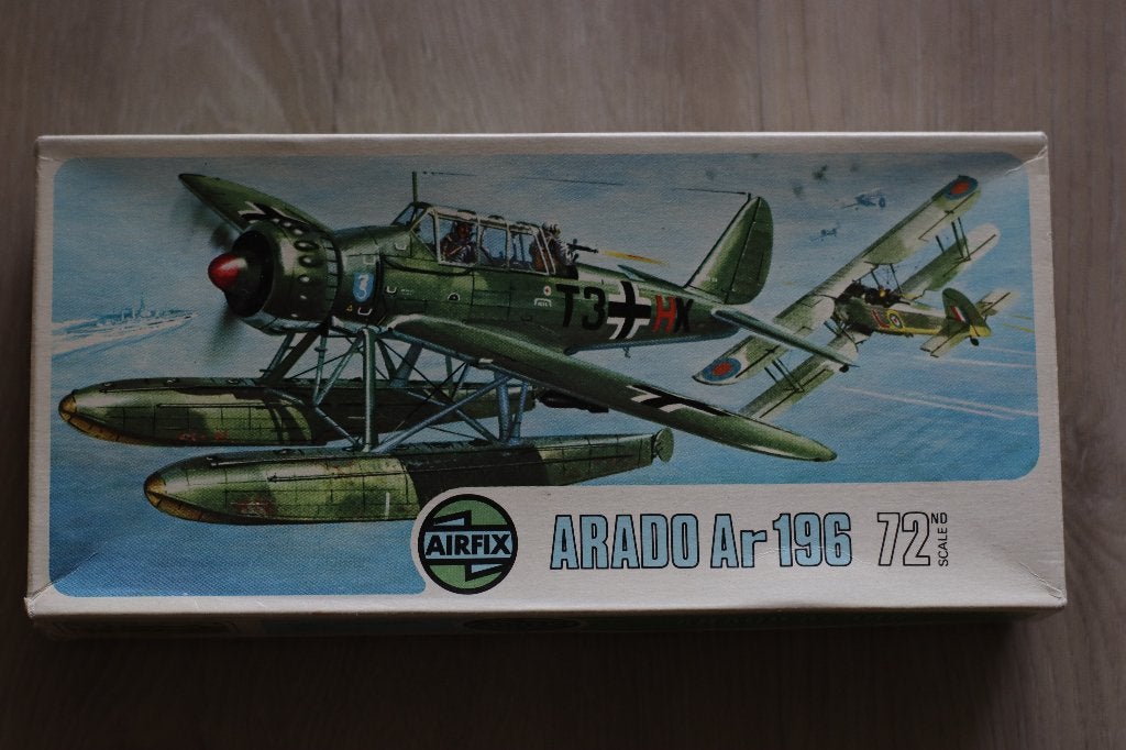Arado Ar 196 Airfix 1/72, Overige merken, 1:72 tot 1:144, Ophalen of Verzenden, Zo goed als nieuw