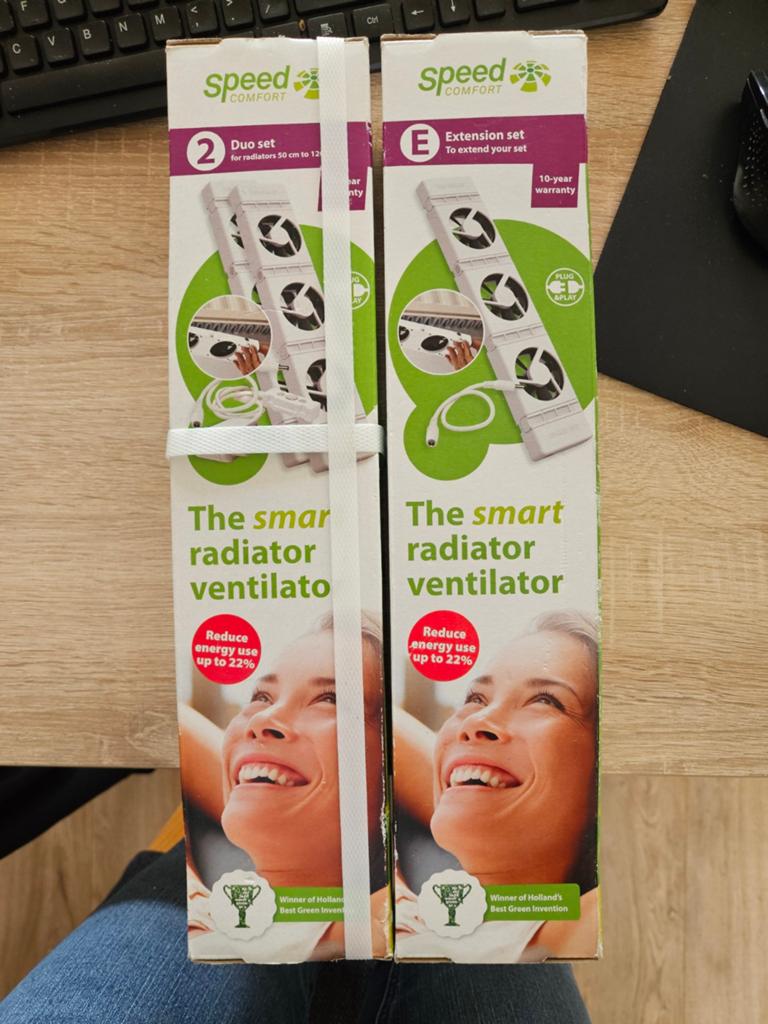 The smart radiator ventilator, Minder dan 30 cm, Radiator, Nieuw, Minder dan 60 cm