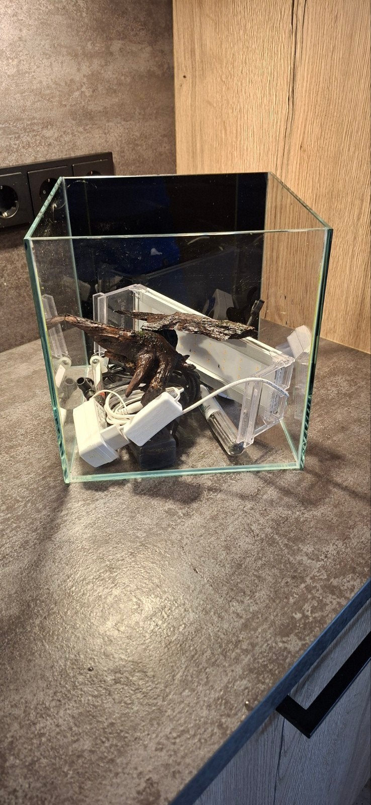 leuk aquarium, Ophalen