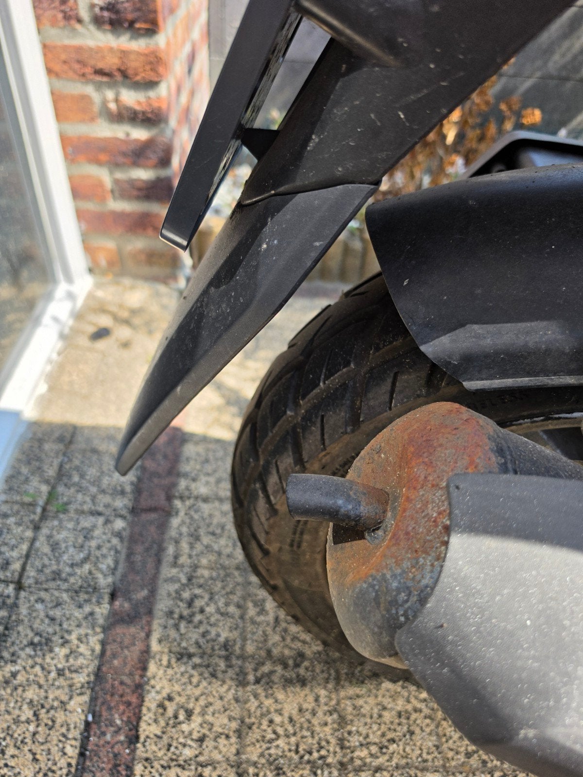 SYM Scooter met helm en topkoffer Blauwe kenteken, Ophalen, Gebruikt, Overige typen