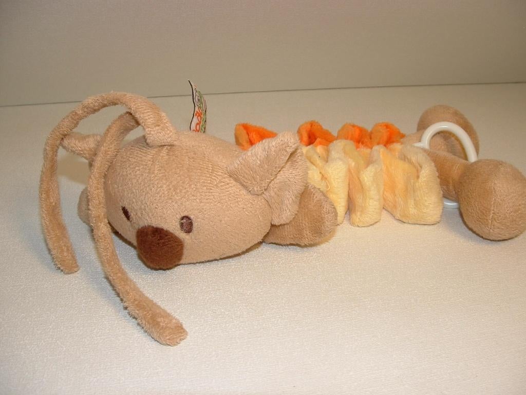 DODO D'AMOUR KOALABEER MUZIEKDOOSVELOURS BEIGE M, Kinderen en Baby's, Speelgoed | Knuffels en Pluche, Ophalen of Verzenden, Nieuw
