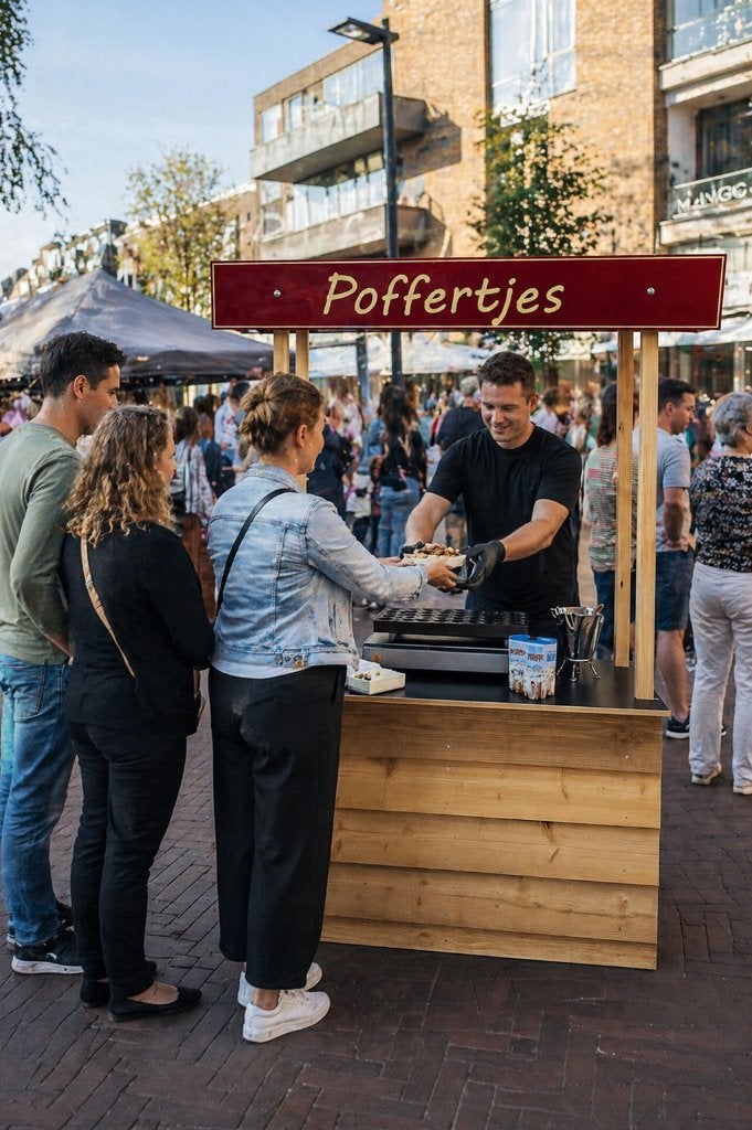 Poffertjeskraam Poffertjesplaat te huur, Ophalen, Nieuw, Overige