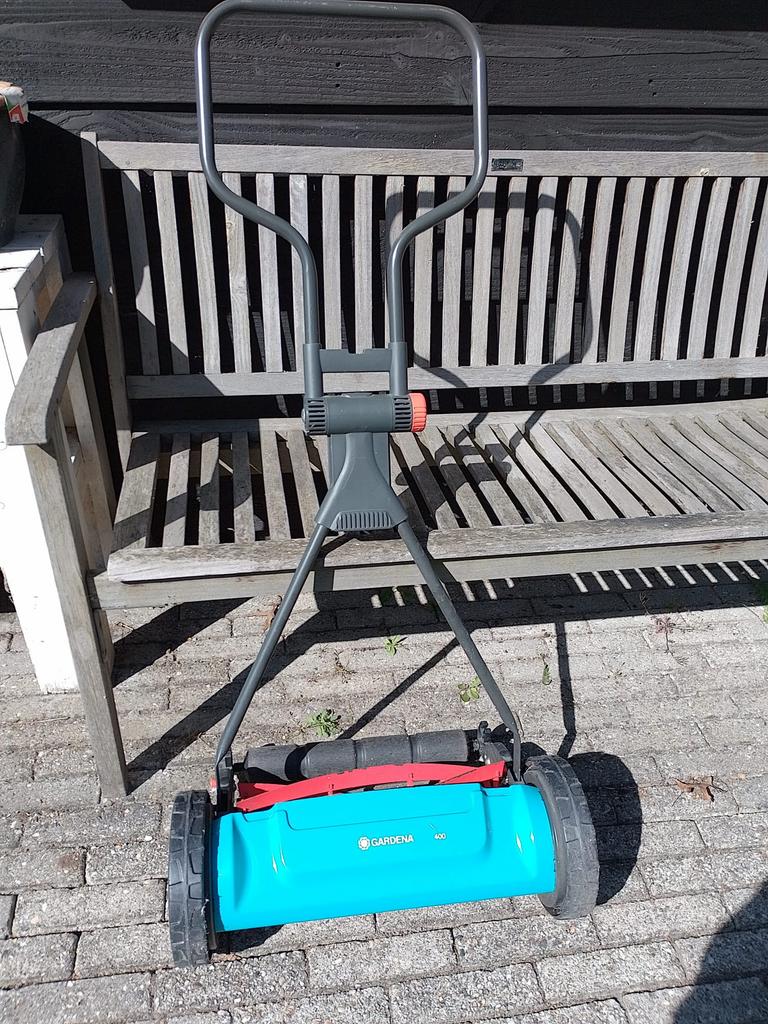 Gardena drukgrasmaaier, Tuin en Terras, Ophalen, Zo goed als nieuw