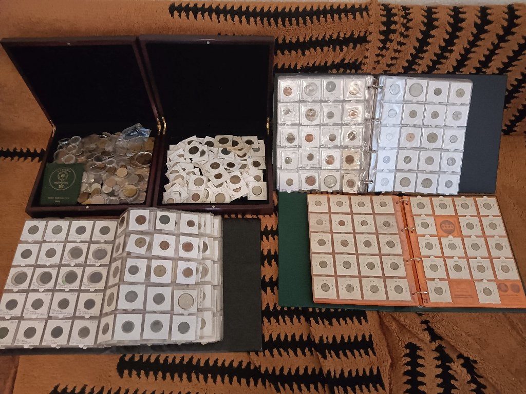Munten, Bankbiljetten, Ophalen, Buitenland, Munten