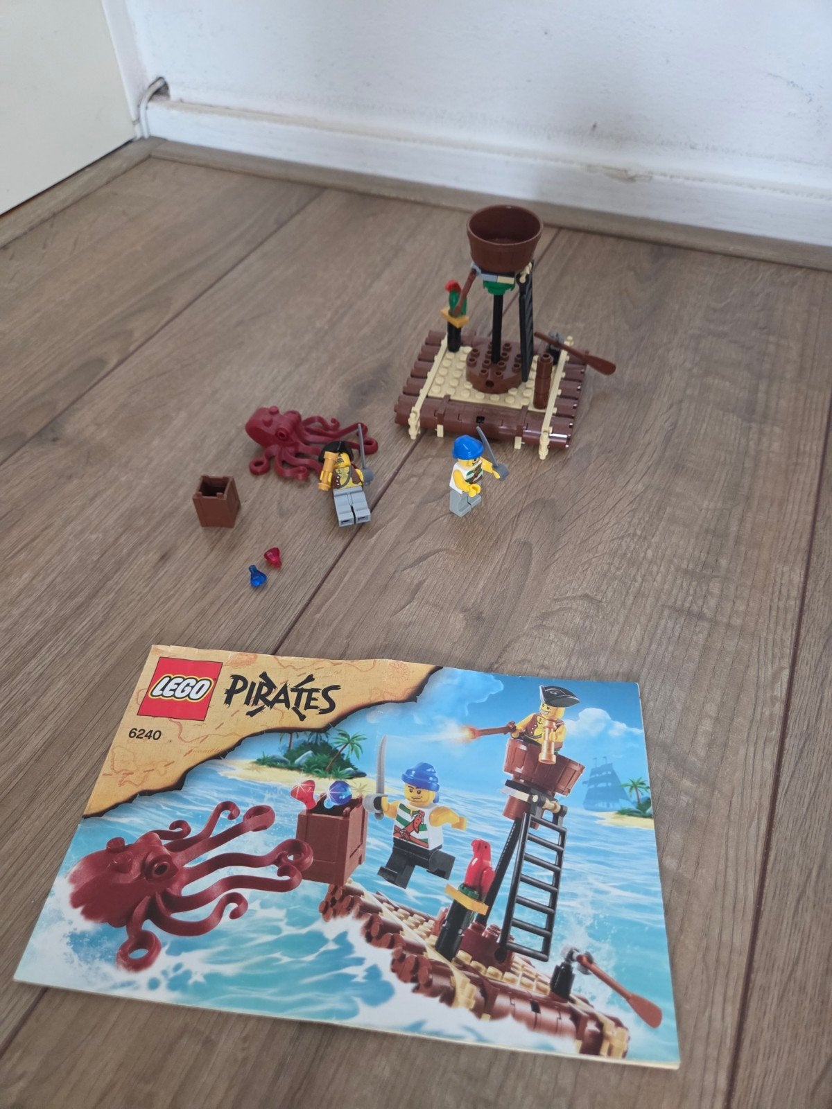 Lego Pirates 6240: Raft Raiders met instructieboekje, Gebruikt, Lego, Compleet, Complete set