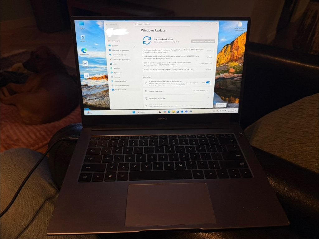 Huawei Matebook D14, Ryzen 7, 8GB RAM, 512GB SSD, Computers en Software, Gebruikt, 2 tot 3 Ghz, Qwerty, 8 GB