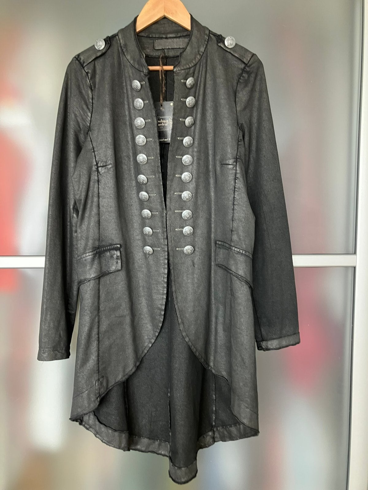Boutique Centrale Military Gothic Blazer with Silver Buttons, Maat 42/44 (L), Nieuw, Ophalen of Verzenden, Jasje
