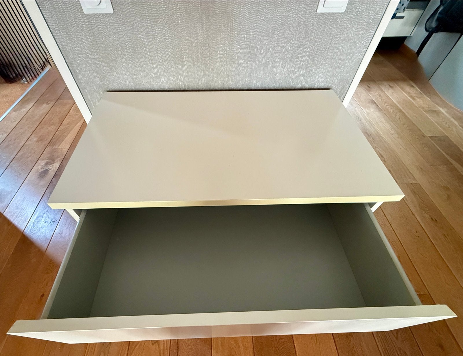 IKEA Malm ladekast wit met 3 lades, Ophalen, Gebruikt, 50 tot 100 cm, 3 of 4 laden