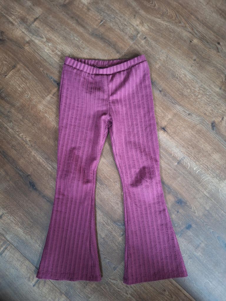 Leuk flared broekje maat 110, Ophalen of Verzenden, Zo goed als nieuw, Meisje, Broek