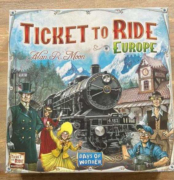 Ticket to Ride Europe Bordspel - Complete Editie, Vijf spelers of meer, Ophalen of Verzenden, Zo goed als nieuw