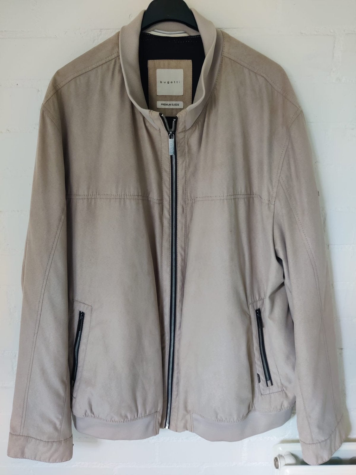 Nieuwe Bugatti jas - Maat 4XL - Nooit gedragen, Ophalen, Nieuw, Overige maten, Beige