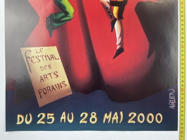 poster 'Namur en mai' ontworpen door Aurélien Tirtiaux 2000, Ophalen of Verzenden, A1 t/m A3
