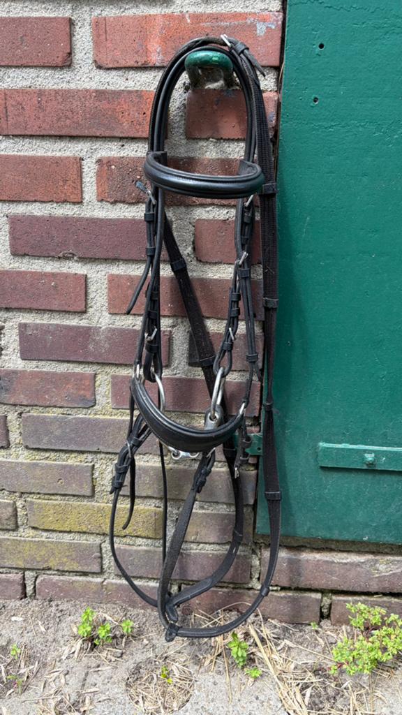 Zwart Hoofdstel b pony, Ophalen of Verzenden, Gebruikt, Overige soorten