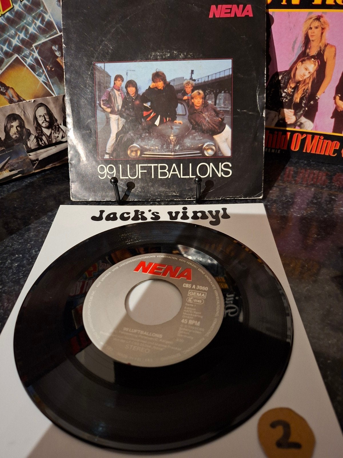 Nena - 99 Luftballons 7 inch vinyl single  1983, 7 inch, Ophalen of Verzenden, EP, Fotohoes