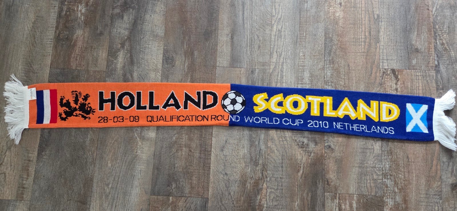 Sjaal Nederland - Schotland, Ophalen of Verzenden, Zo goed als nieuw, Overige binnenlandse clubs, Vaantje of Sjaal