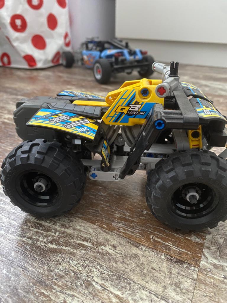 Lego quad, Ophalen of Verzenden, Zo goed als nieuw, Overige schalen