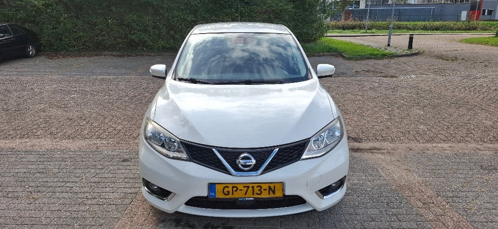 Nissan Pulsar 1.2 Dig-t 85KW Xtronic 2015 Wit, Auto's, Dealer onderhouden, 4 cilinders, Wit, Origineel Nederlands