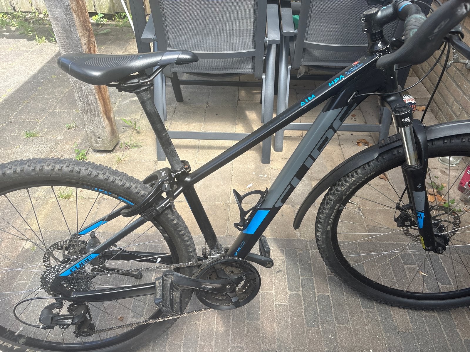 Cube Aim Mountainbike - Zo goed als nieuw, Fietsen en Brommers, Fietsen | Mountainbikes en ATB, Hardtail, Heren, 45 tot 49 cm