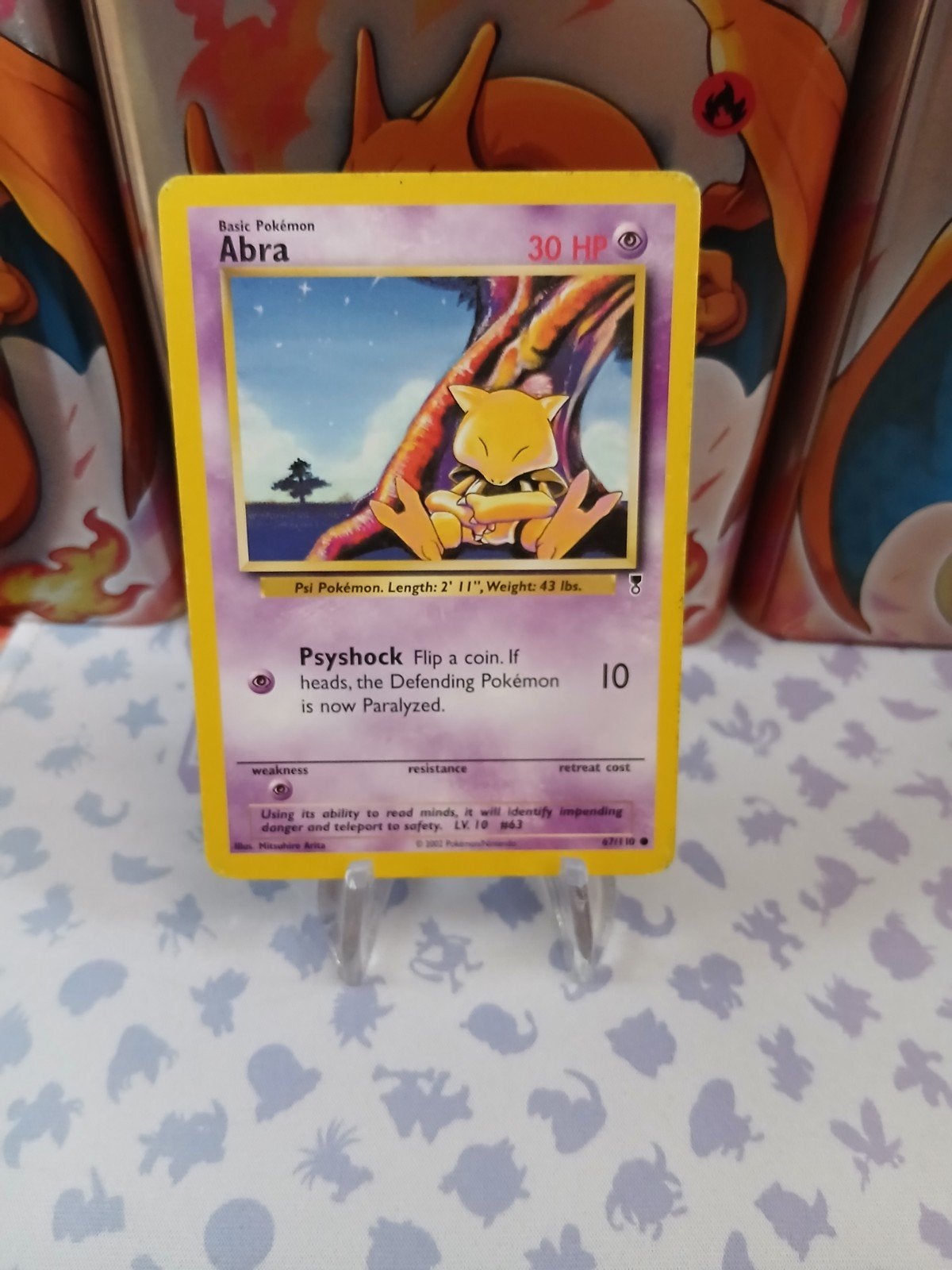 Pokémon Kaart: Abra (Base Set) - Legendary Collection, Hobby en Vrije tijd, Verzamelkaartspellen | Pokémon, Ophalen of Verzenden