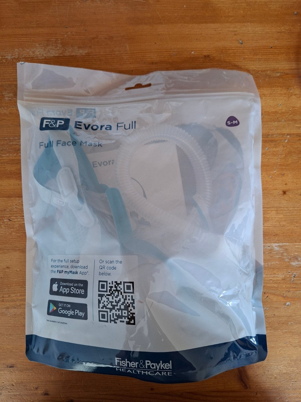 Fisher & Paykel Evora Full Face Masker
SKU: EVF1XXU, Diversen, Ophalen of Verzenden, Zo goed als nieuw