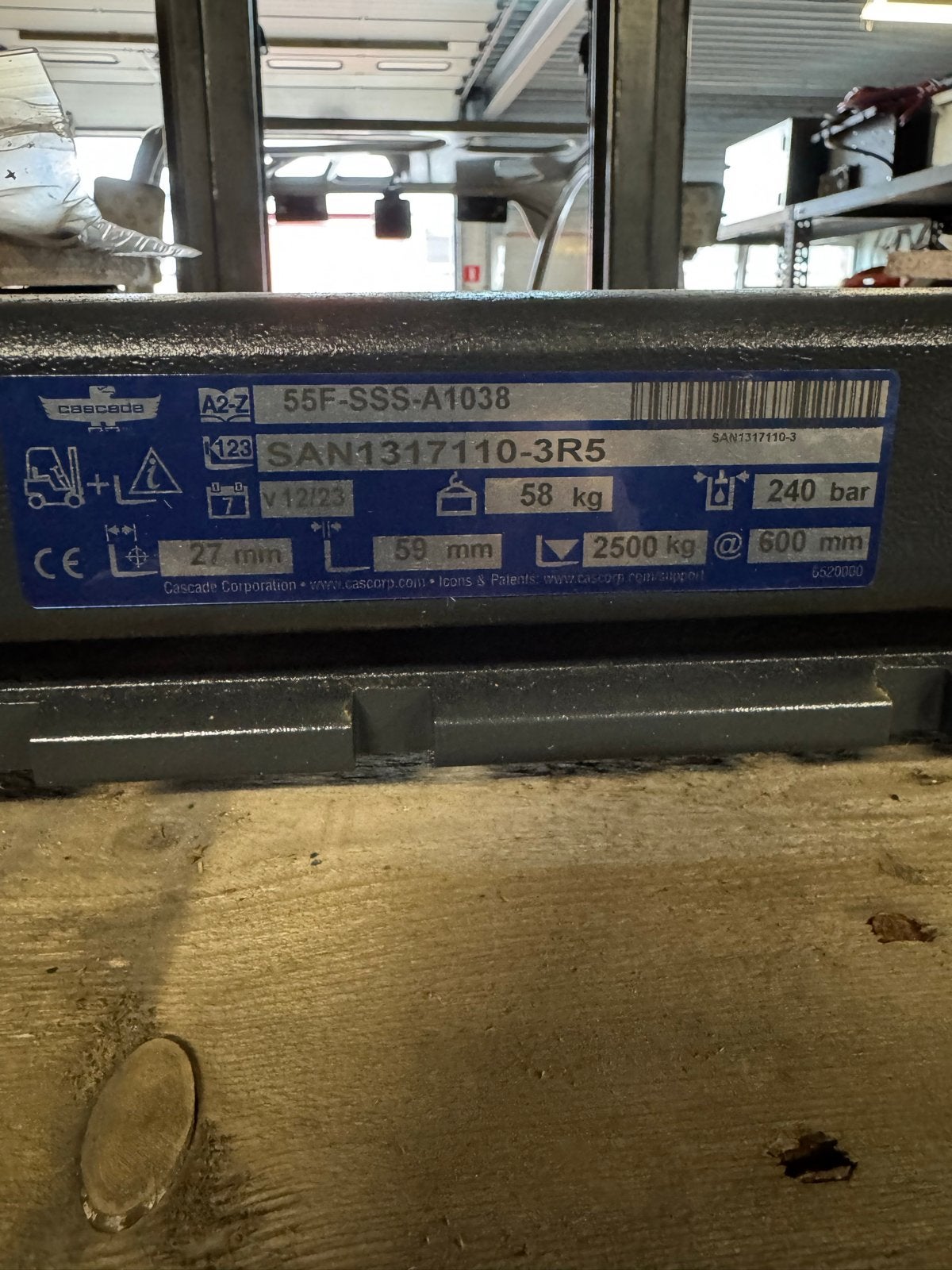 Cascade Sideshifter 2500 kg - Nieuw in doos, Cascade, Cascade, Nieuw, Ophalen of Verzenden