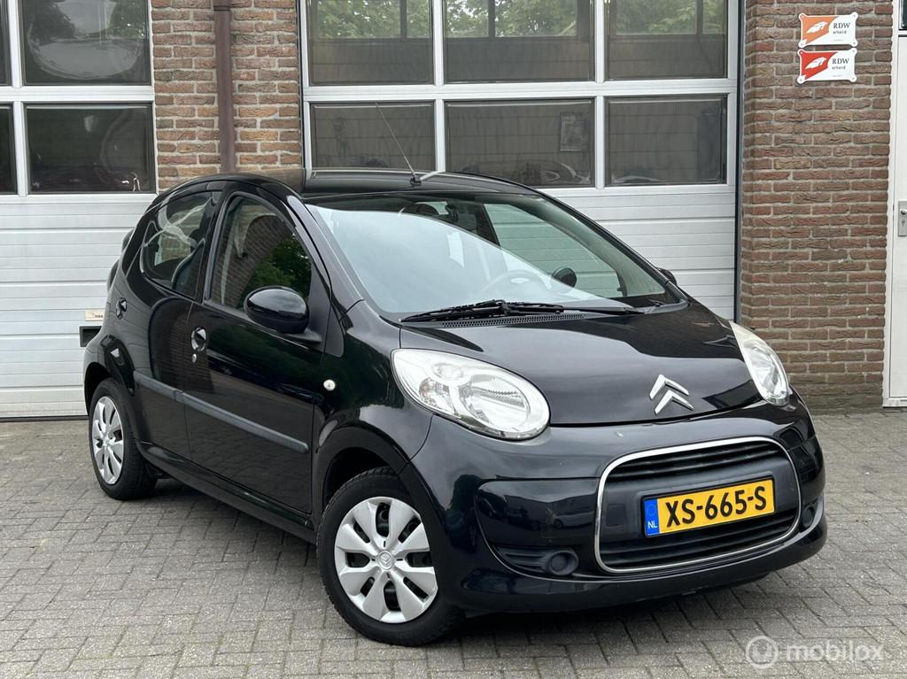 Citroen C1 1.0-12V Ambiance | Stuurbkr| Elek.Pakket | 144Dkm, Voorwielaandrijving, Stof, Gebruikt, Zwart
