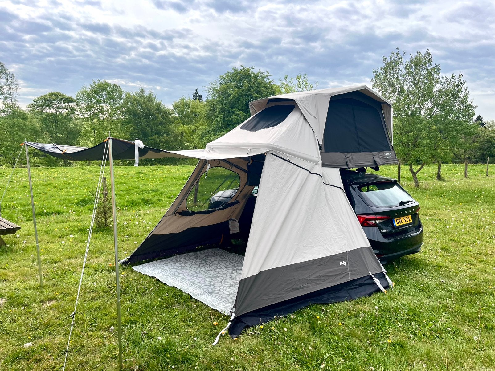 Nieuwe Dometic daktentluifel/awning air met tas en doos, Ophalen of Verzenden, Nieuw