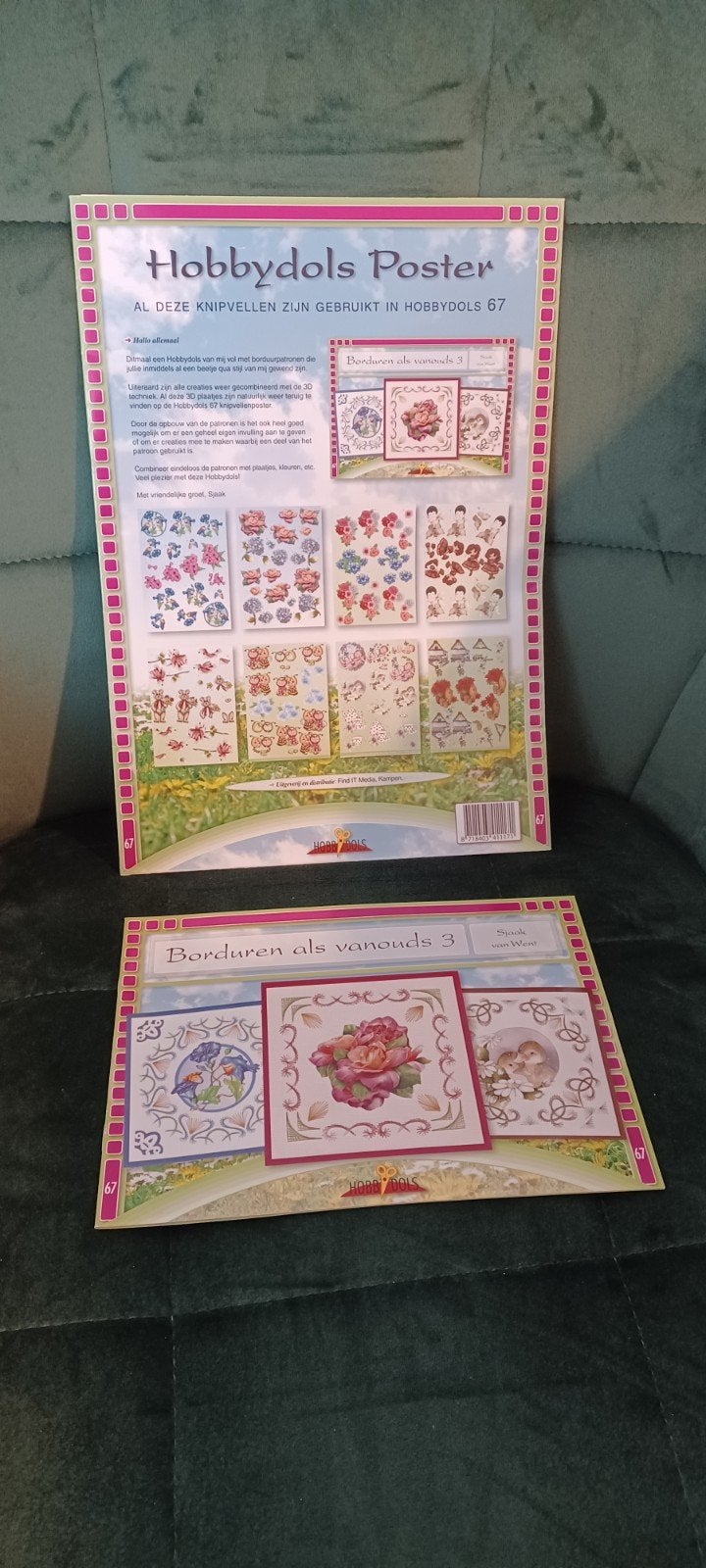 Hobbydols Poster Borduren als vanouds 3 - Patroon, Ophalen