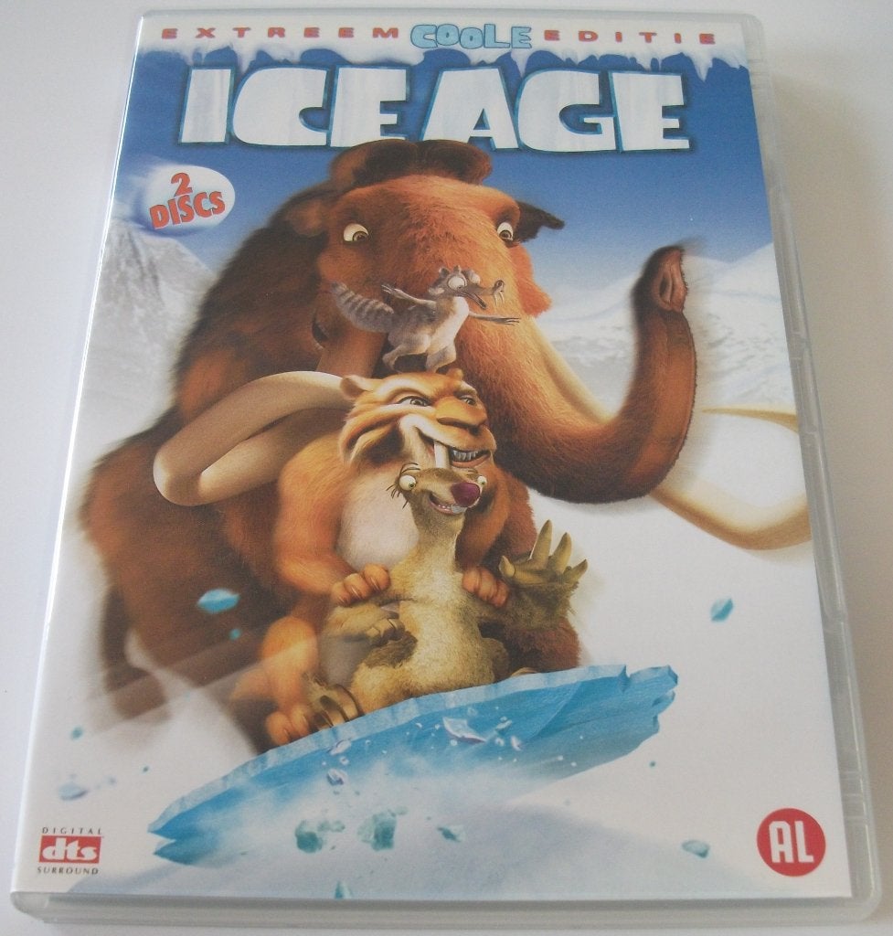 Dvd *** ICE AGE *** 2-Disc Boxset, Avontuur, Nederlands, Ophalen of Verzenden, Zo goed als nieuw