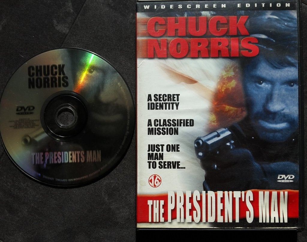 DVD - The President's Man - Actie Film Chuck Norris, Engels, Vanaf 16 jaar, Nederlands, Actie