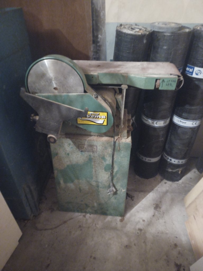 Band schuurmachine, Ophalen, Gebruikt, Minder dan 600 watt, Vlakschuurmachine