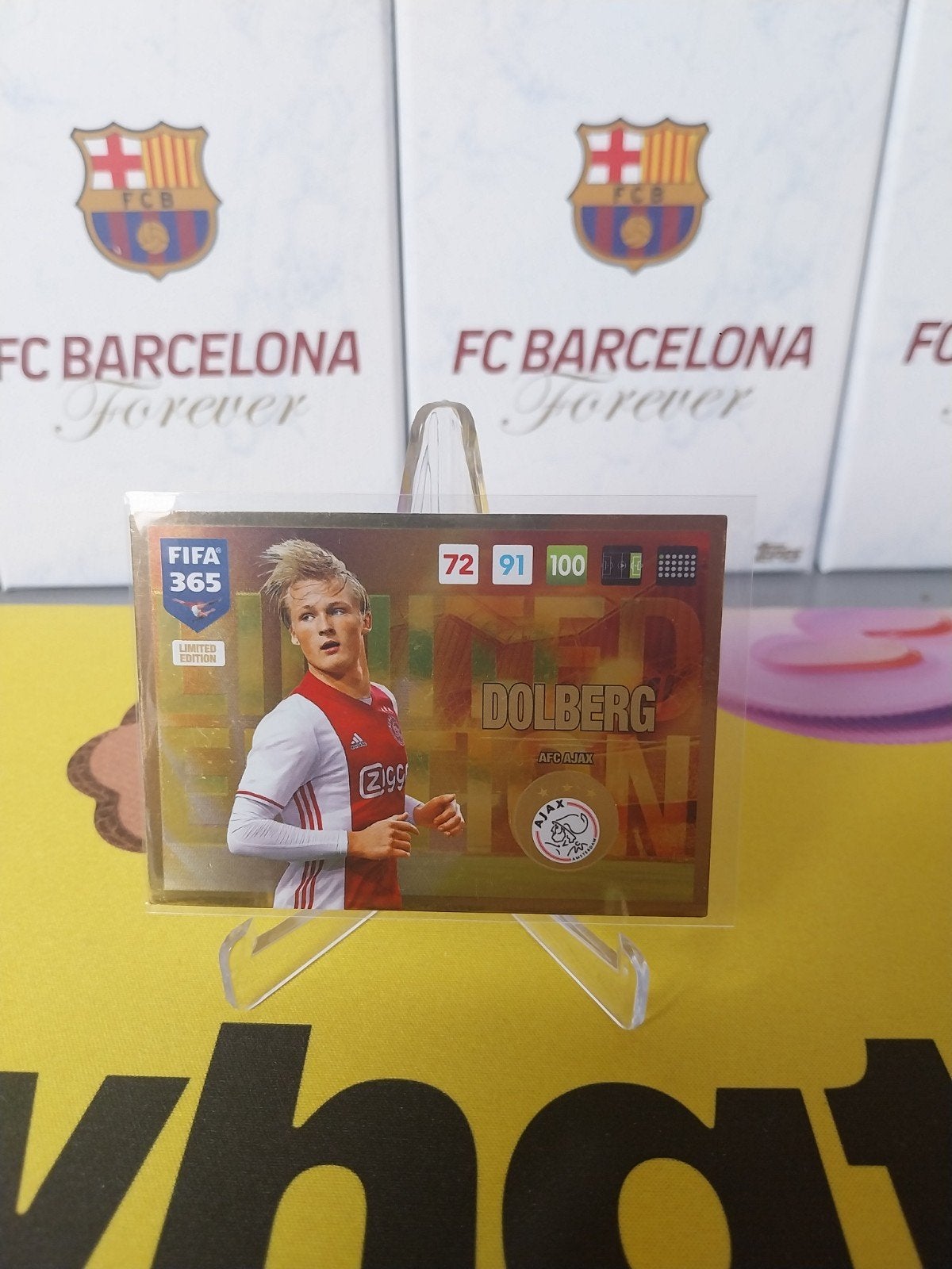 Kasper Dolberg Limited Edition 2017, Ophalen of Verzenden, Zo goed als nieuw, Plaatje