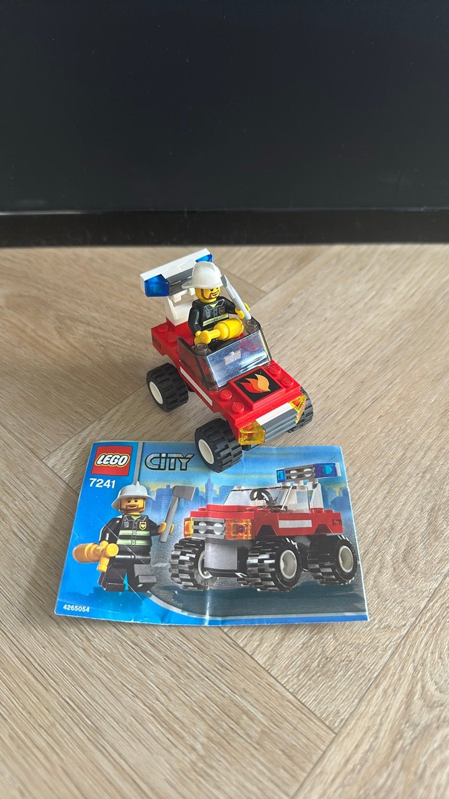 LEGO City Brandweerwagen - 7241, Lego, Ophalen of Verzenden, Compleet, Complete set