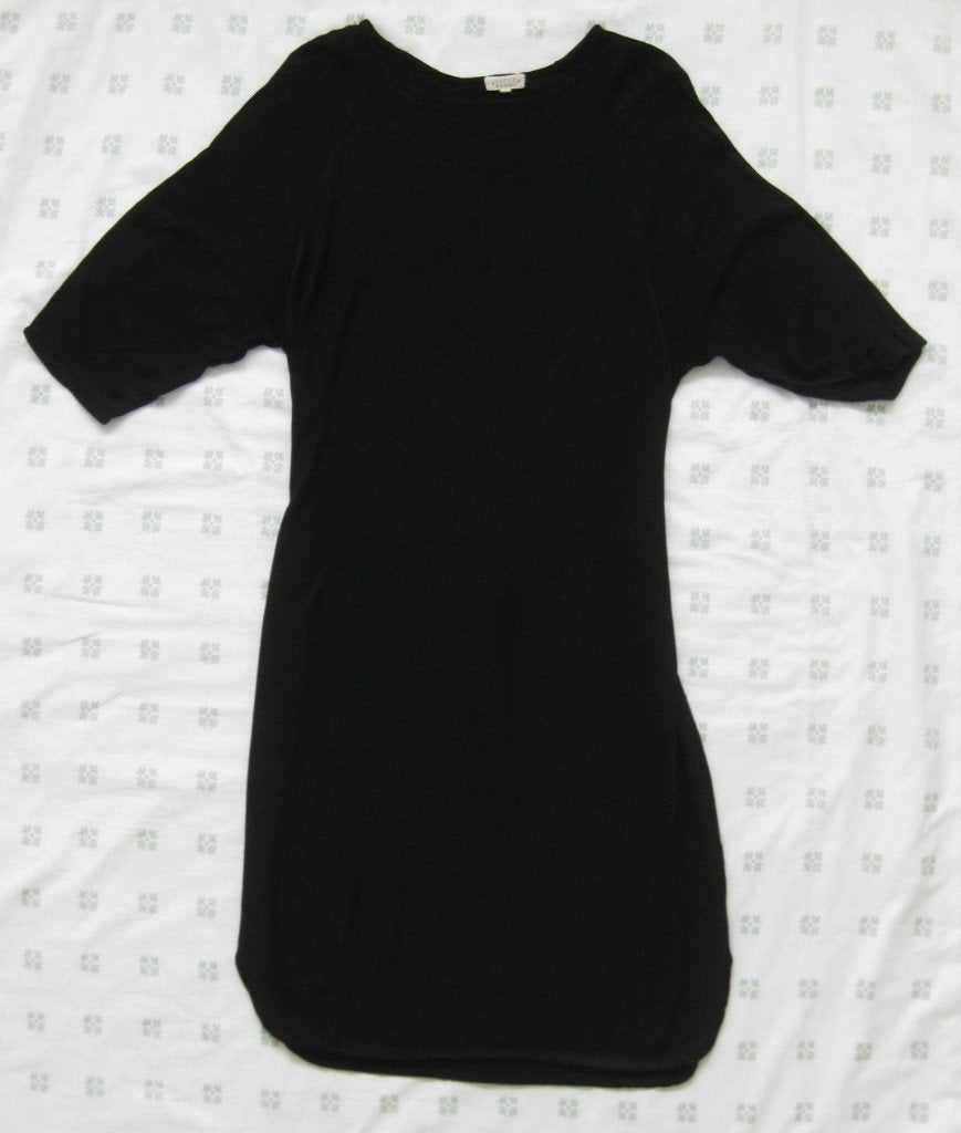 Zusss zwarte jurk, crèpe stof, viscose, maat M, Maat 38/40 (M), Zwart, Ophalen of Verzenden, Zo goed als nieuw