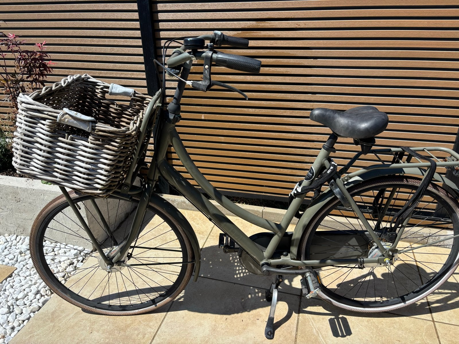 Cortina U4 Transportfiets Limited Edition - Mat Groen, Ophalen, Gebruikt, Overige merken
