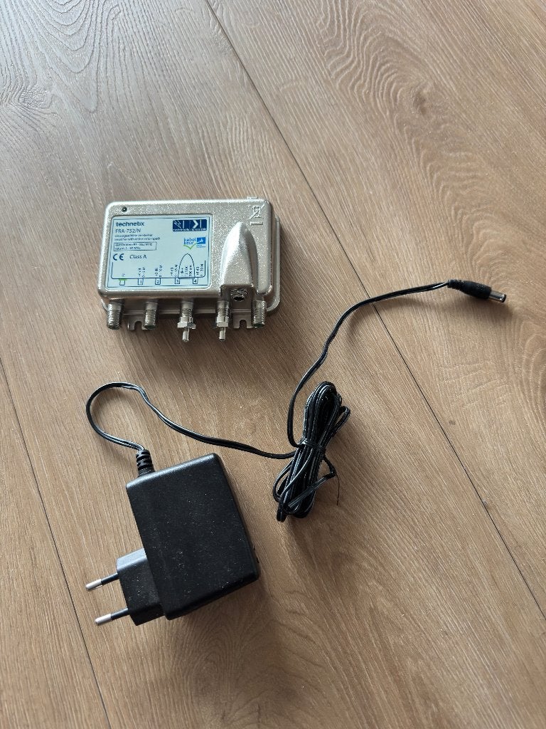 Technetix FRA-752/N retourgeschikte versterker, Ophalen, Zo goed als nieuw
