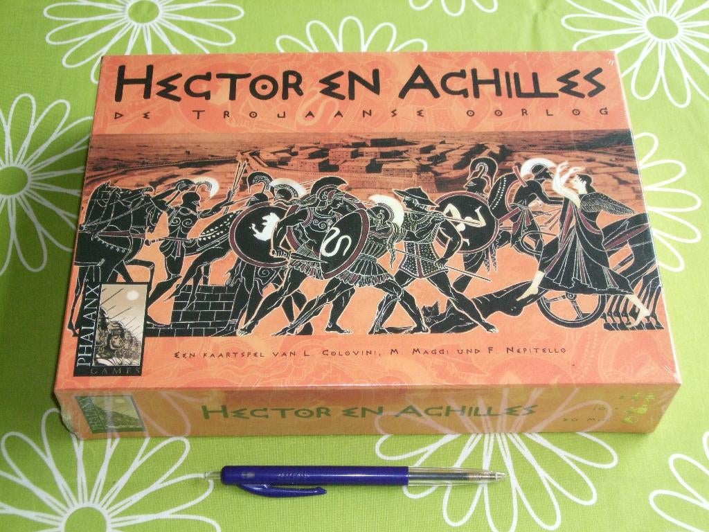 Nieuw in seal: Hector en Achilles - de Trojaanse oorlog, Hobby en Vrije tijd, Gezelschapsspellen | Bordspellen, Een of twee spelers