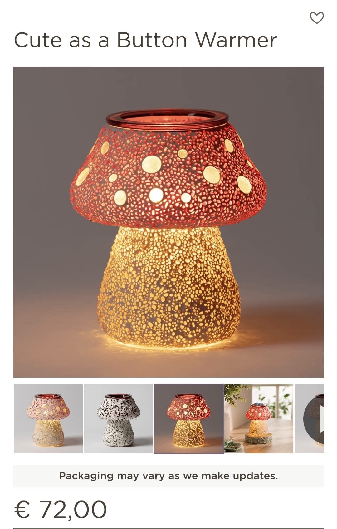 Cute as a button Scentsy warmer wax, Ophalen of Verzenden, Nieuw