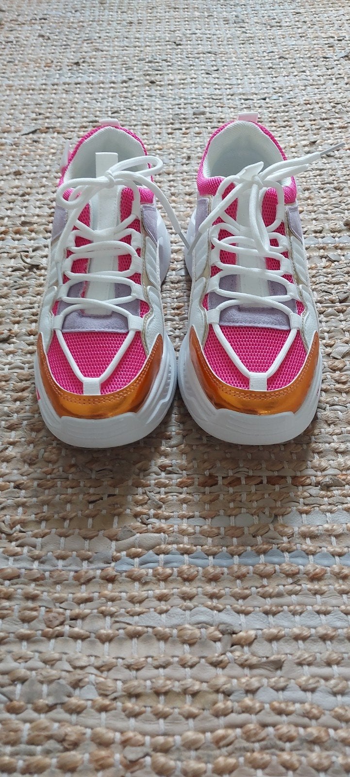 Nieuwe kleurrijke sneakers, maat 39, Ophalen of Verzenden, Zo goed als nieuw, Roze, Sneakers of Gympen