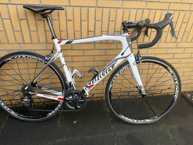 WilerTrestina CTR Team race fiets, Gebruikt, Carbon, Velgrem, Meer dan 20 versnellingen