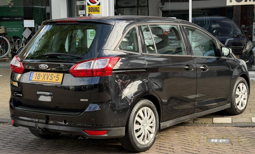 Ford Grand C-Max 1.6 Eco. Trend (bj 2012), Auto's, Ford, 15 km/l, Gebruikt, 4 cilinders, Zwart