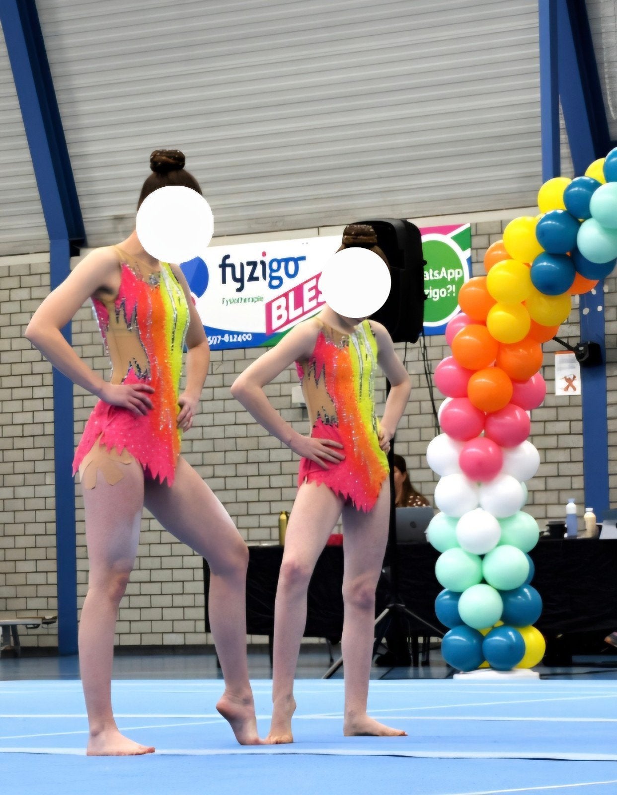 Acrogym pakjes duo - 1 seizoen gedragen, Ophalen of Verzenden, Zo goed als nieuw