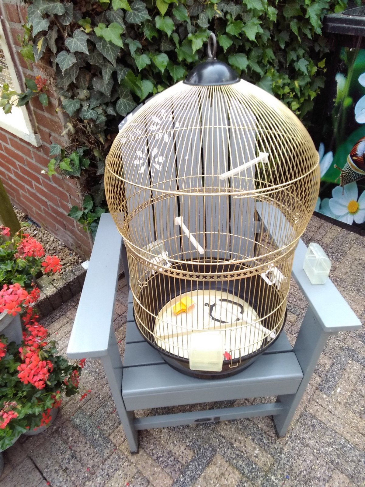 Vogelkooi Ferplast, Dieren en Toebehoren, Ophalen, Gebruikt, Metaal, Vogelkooi